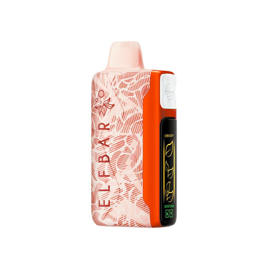 ELF BAR NICOTINE KING RED RASPBERRY STRAWBERRY RECHARGEABLE