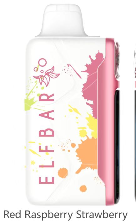 ELF BAR SOUR KING – RED RASPBERRY STRAWBERRY